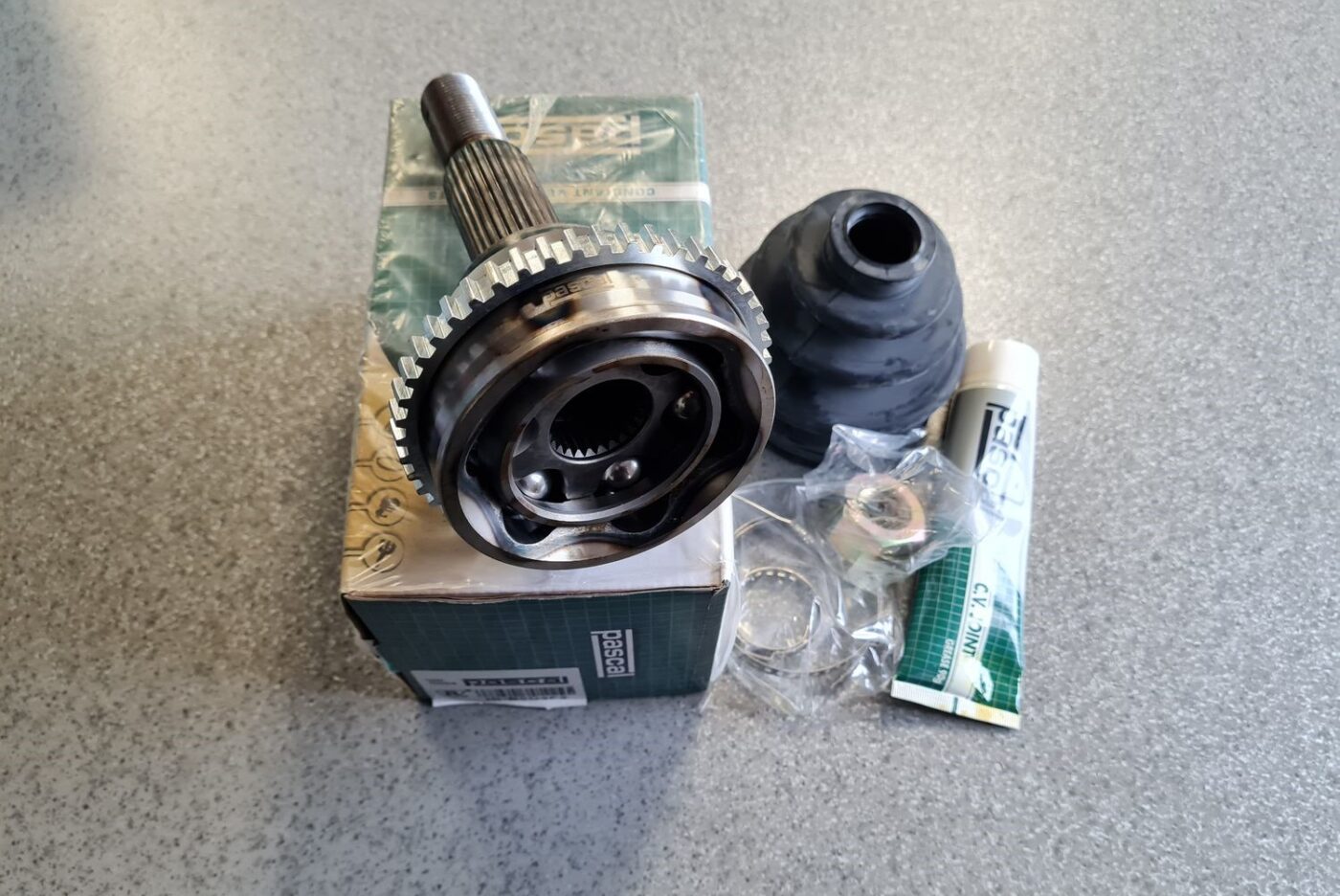 Ārējais pusases šarnīrs priekš 1 Ārējais pusases šarnīrs priekš