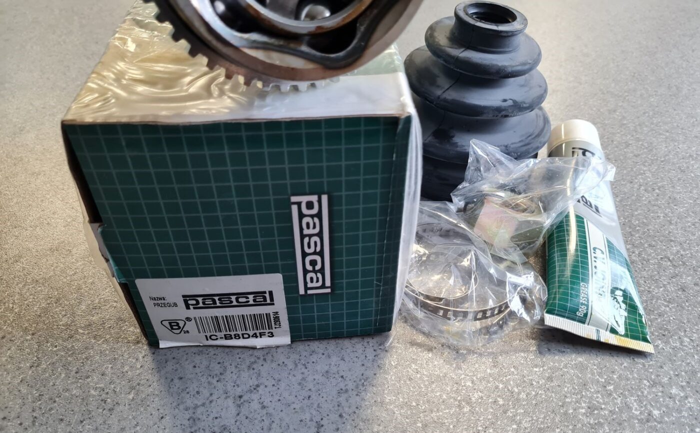 Ārējais pusases šarnīrs priekš 2 Ārējais pusases šarnīrs priekš