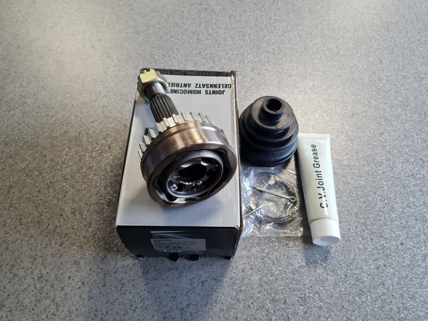 Ārējais pusases šarnīrs priekš 1 Ārējais pusases šarnīrs priekš