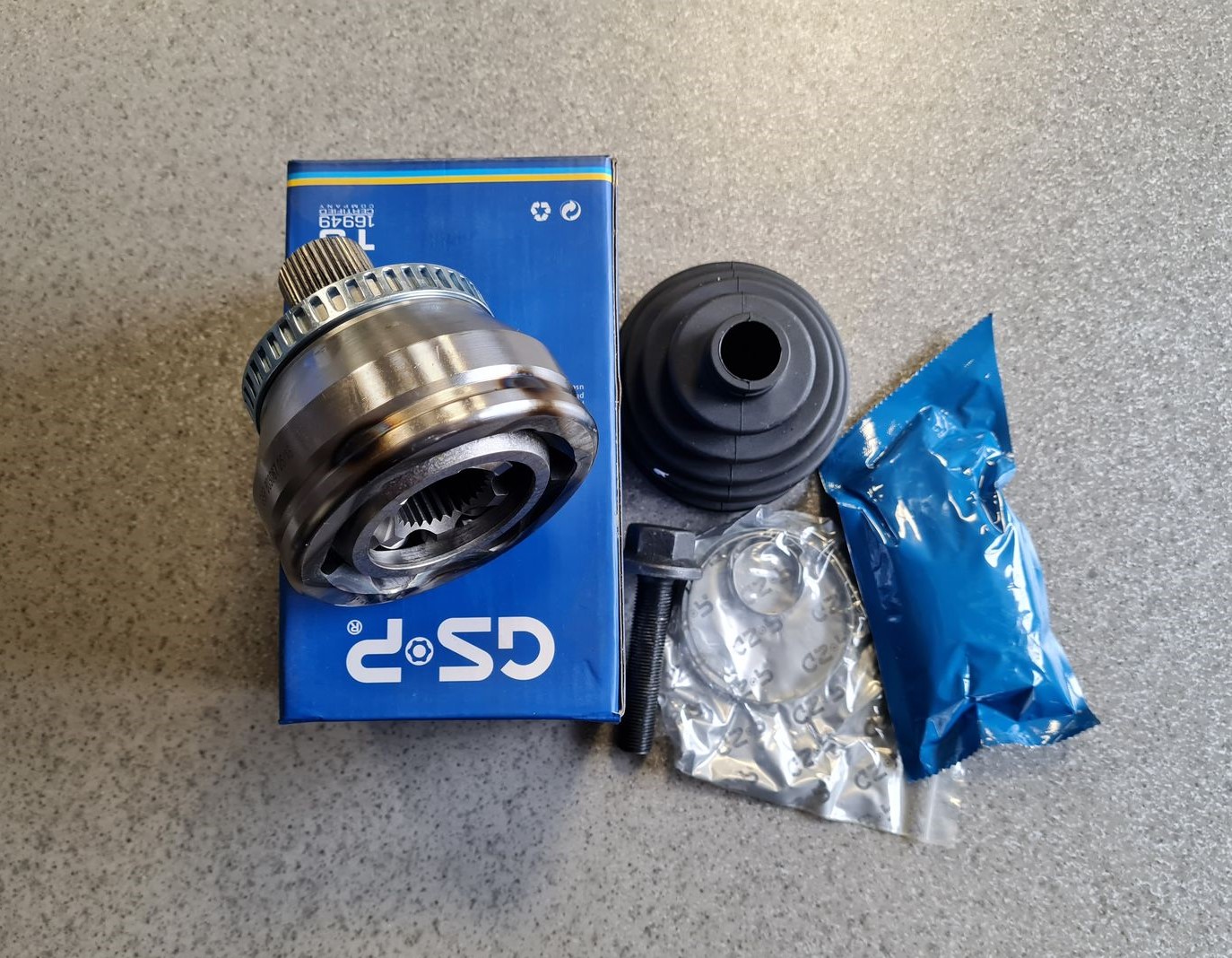 Ārējais pusases šarnīrs priekš 1 Ārējais pusases šarnīrs priekš