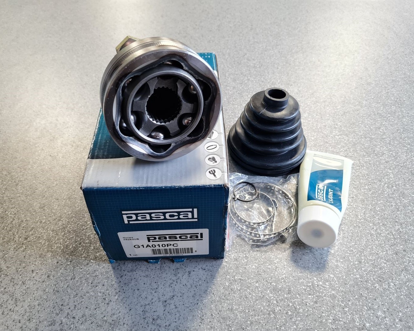 Ārējais pusases šarnīrs priekš 2 Ārējais pusases šarnīrs priekš