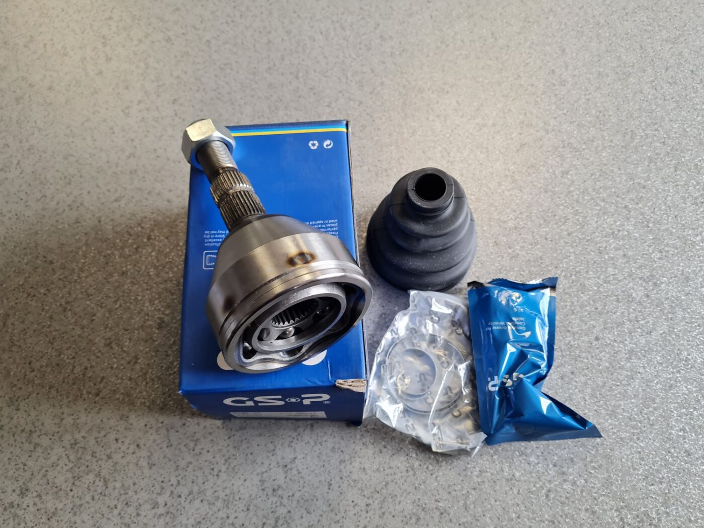 Ārējais pusases šarnīrs priekš 1 Ārējais pusases šarnīrs priekš