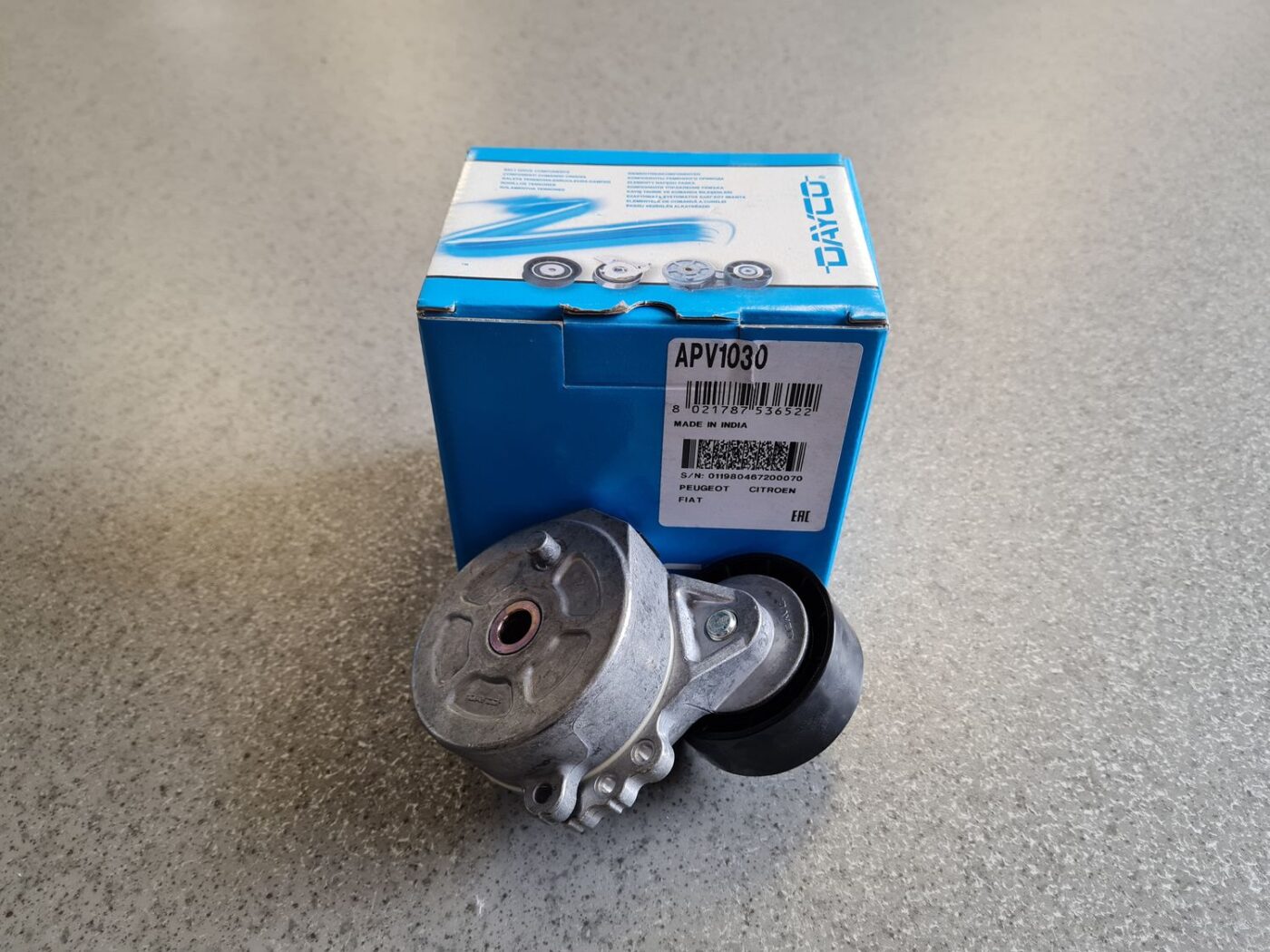 Spriegotājrullītis priekš 2 Spriegotājrullītis priekš