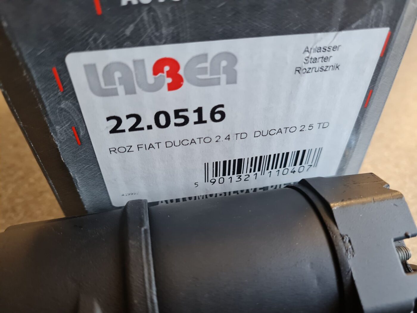 Starteris priekš 3 Starteris priekš