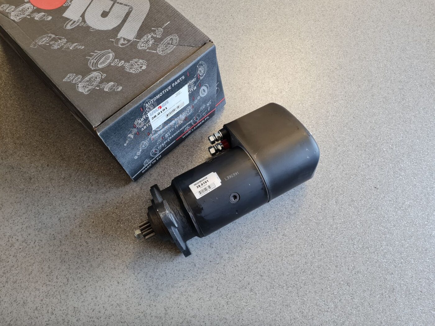 Starteris priekš 1 Starteris priekš