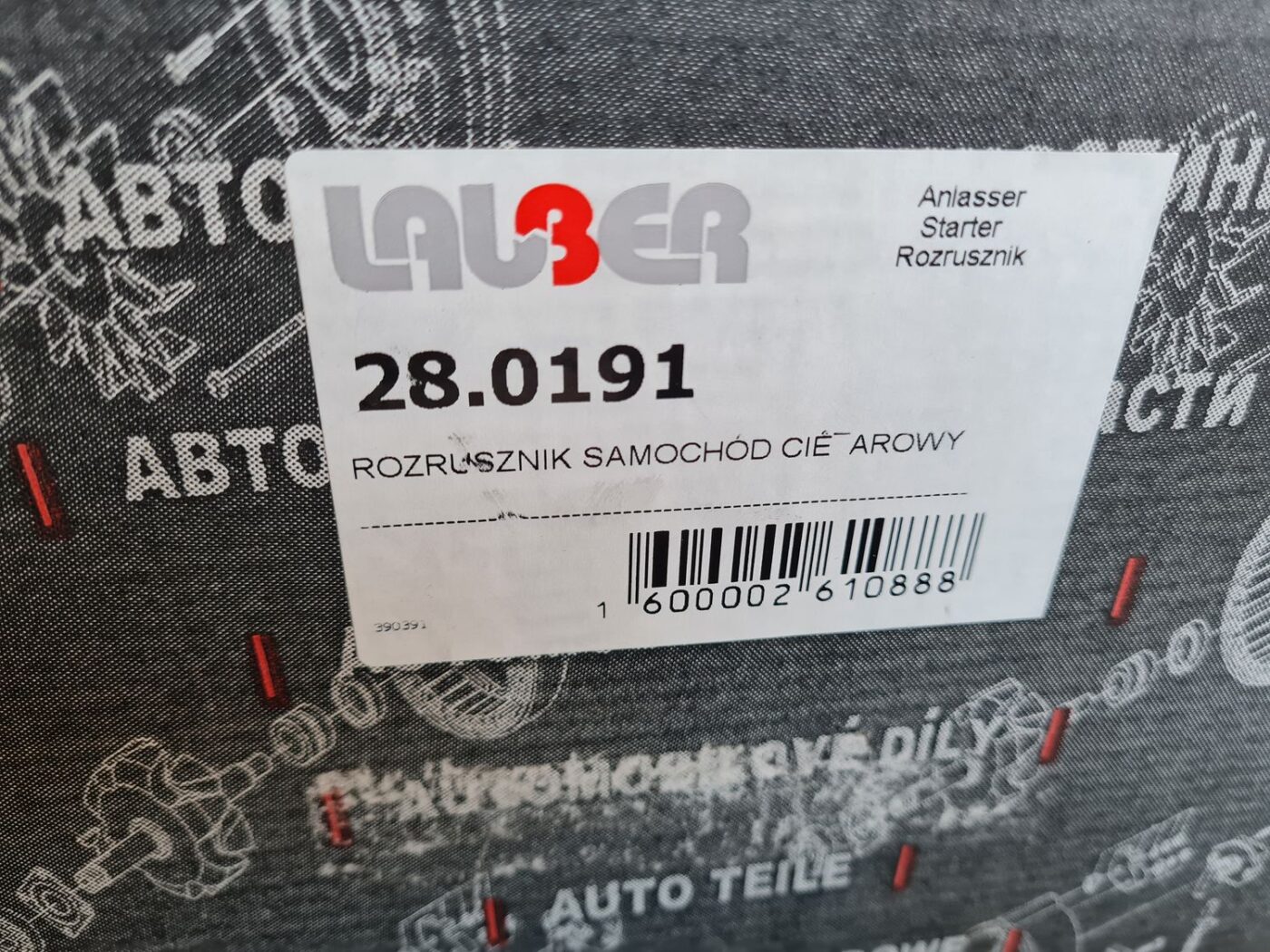 Starteris priekš 3 Starteris priekš