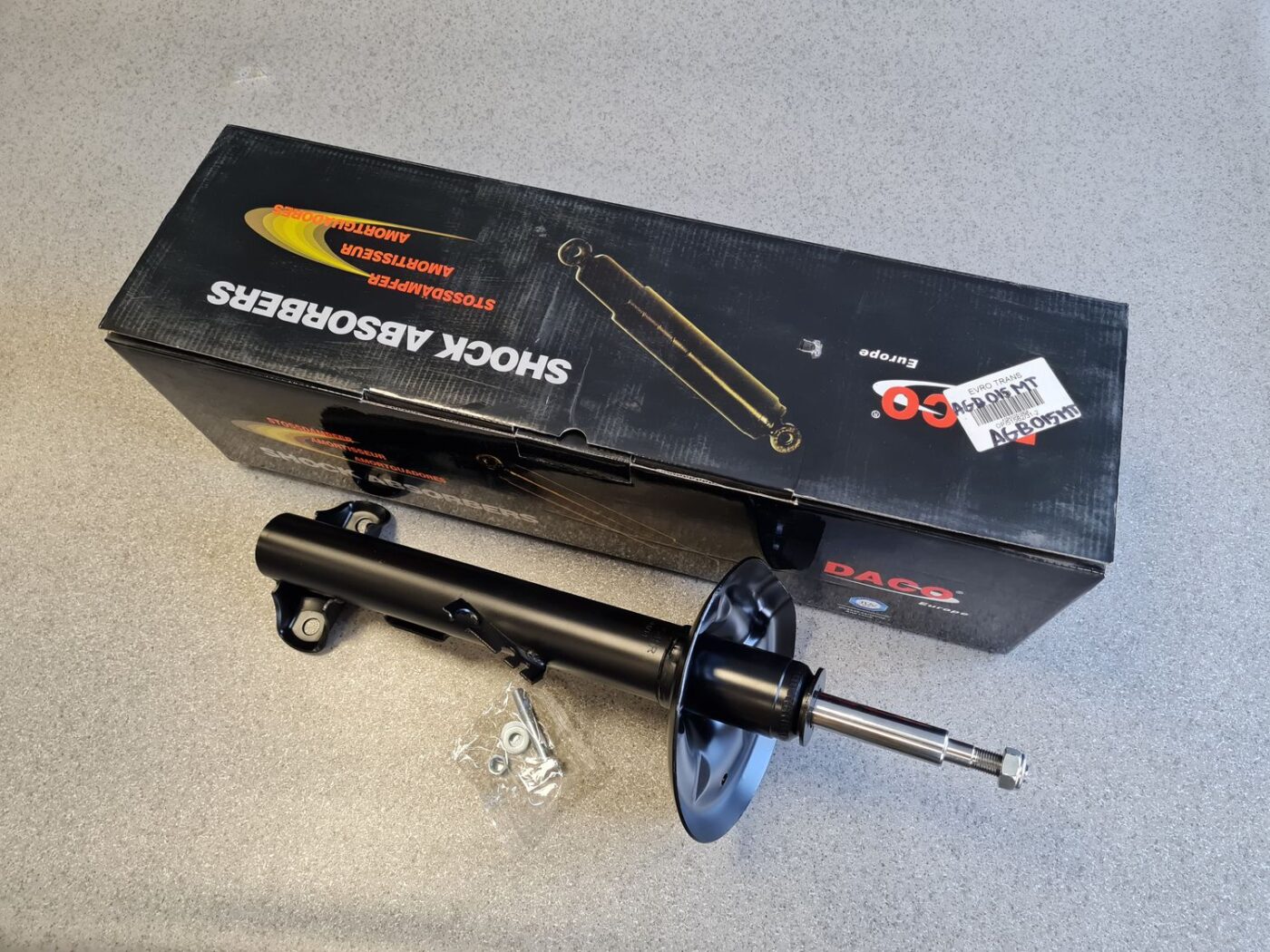 Priekšējais amortizators priekš 1 Priekšējais amortizators priekš