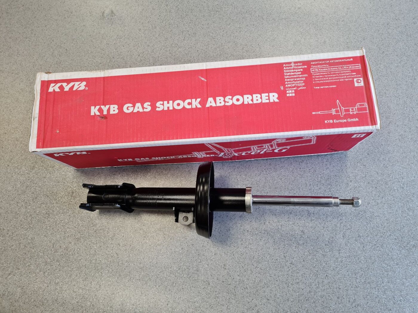 Priekšējais amortizators priekš 1 Priekšējais amortizators priekš