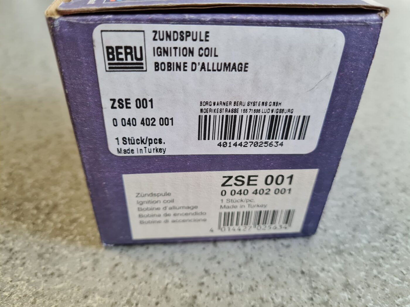 Augstsprieguma spole priekš 3 Augstsprieguma spole priekš