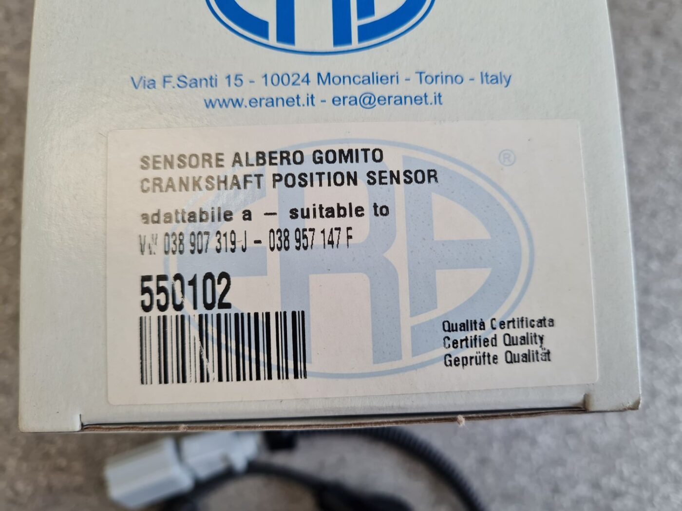 Kloķvārpstas devējs priekš 3 Kloķvārpstas devējs priekš