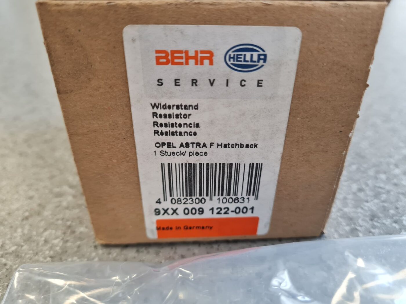 Salona ventilatora rezistors priekš 3 Salona ventilatora rezistors priekš