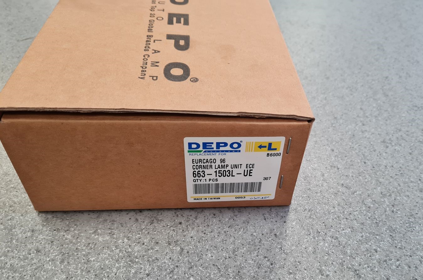 Pagrieziena signala lukturis priekš 3 Pagrieziena signala lukturis priekš