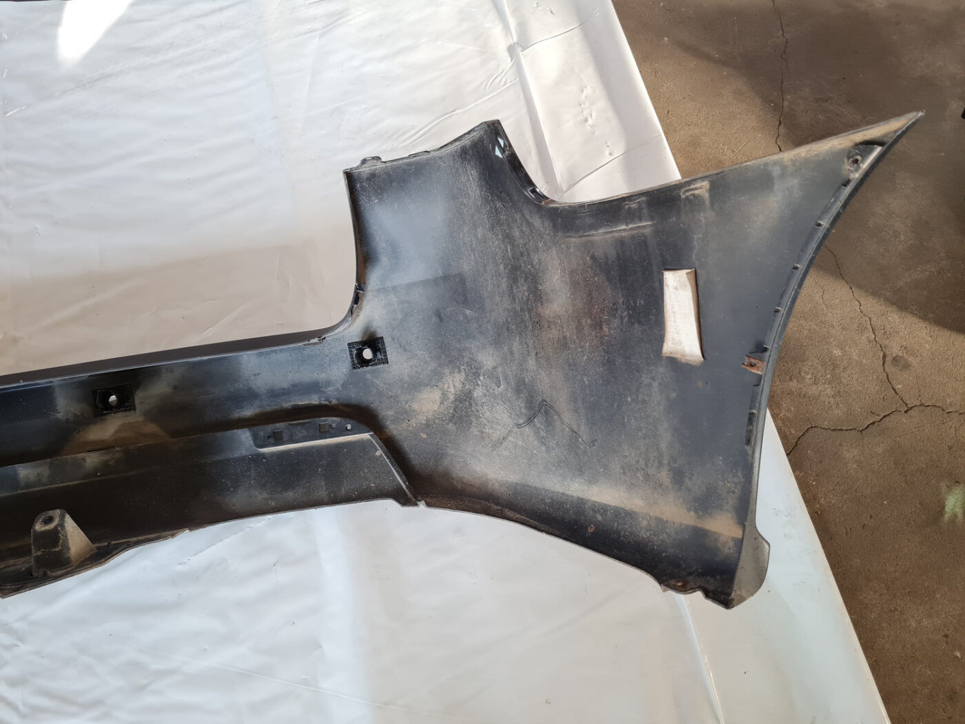 Aizmugures buferis priekš SAAB 9-3 2009 4 Aizmugures buferis priekš SAAB 9-3 2009