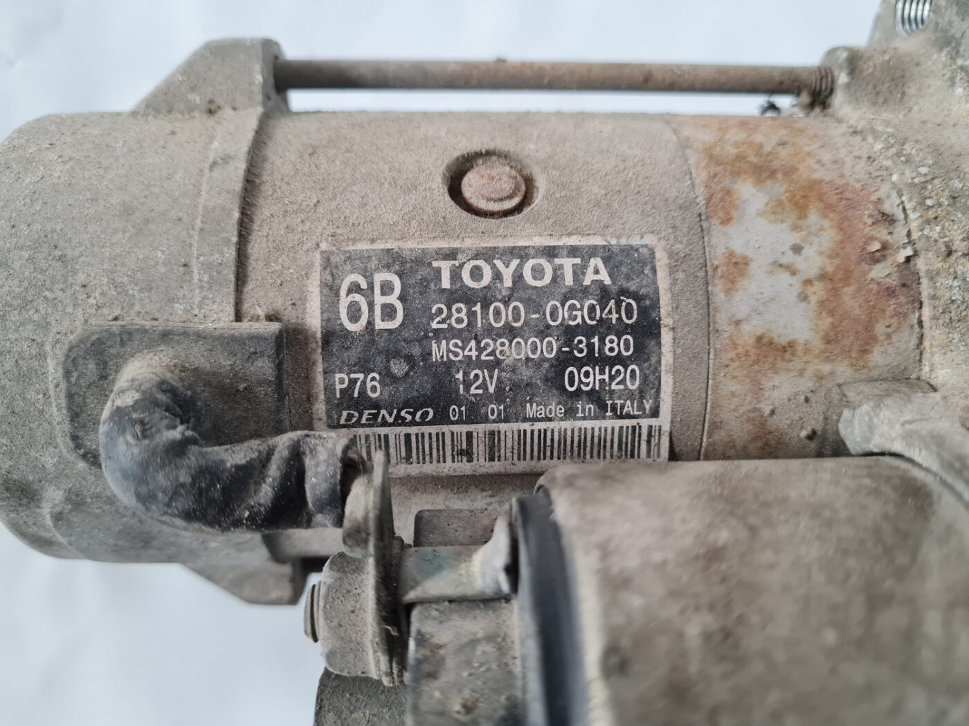 Starteris priekš TOYOTA AVENSIS 2007 UNIVERSAL 6 Starteris priekš TOYOTA AVENSIS 2007 UNIVERSAL