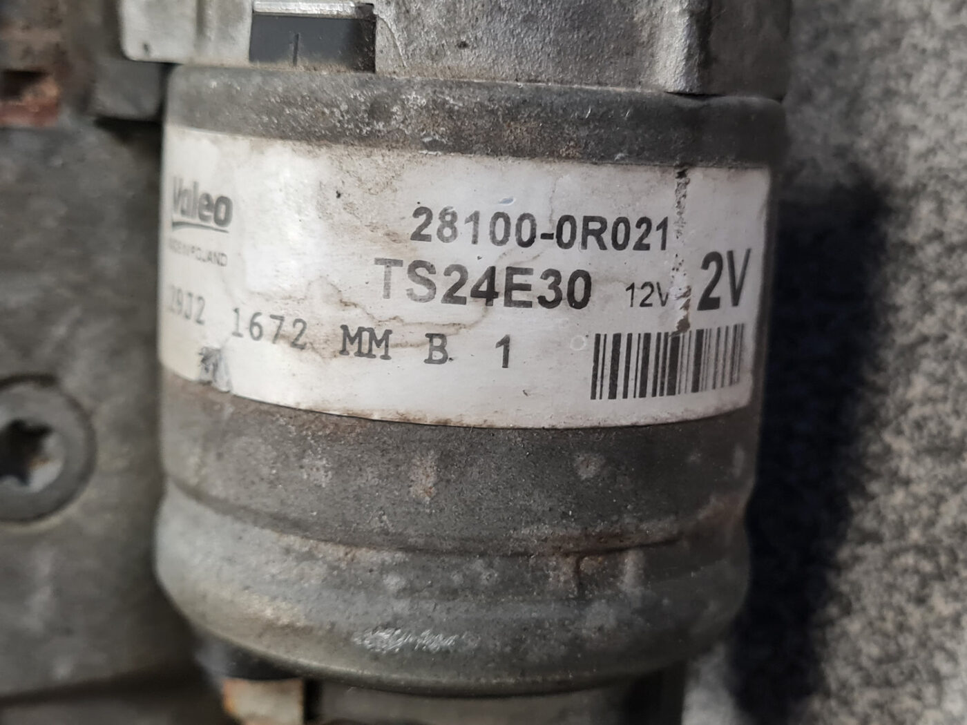 Starteris priekš TOYOTA AVENSIS 2012 6 Starteris priekš TOYOTA AVENSIS 2012