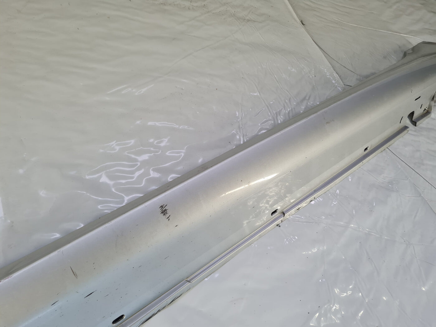 Ārēja sliekšņa kreisa uzlika priekš BMW 530D E61 2006 TOURING TITANSILVER 15 Ārēja sliekšņa kreisa uzlika priekš BMW 530D E61 2006 TOURING TITANSILVER