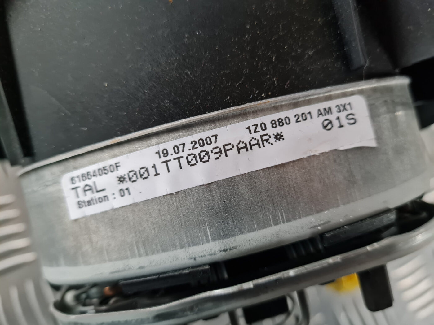 Stūres drošības spilvens priekš ŠKODA OCTAVIA 2007 3 Stūres drošības spilvens priekš ŠKODA OCTAVIA 2007