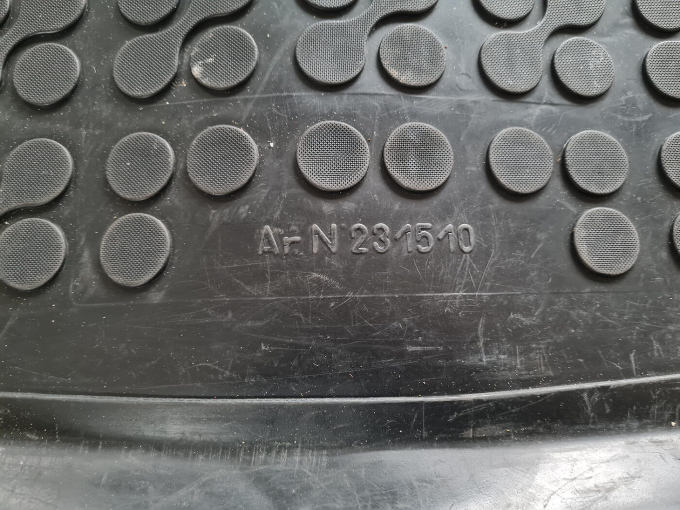 Bagāžnieka nodalījuma paklājs priekš ŠKODA OCTAVIA 2007 3 Bagāžnieka nodalījuma paklājs priekš ŠKODA OCTAVIA 2007