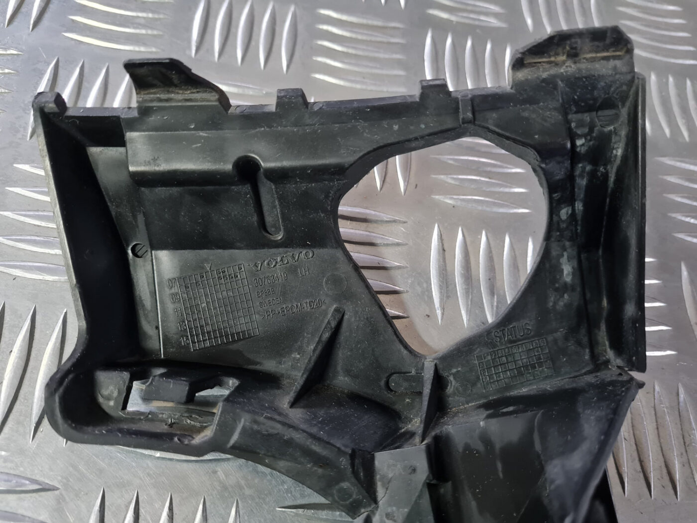 Lukturu mazgātāja sprauslas kronšteins priekš VOLVO XC 60 2009 6 Lukturu mazgātāja sprauslas kronšteins priekš VOLVO XC 60 2009