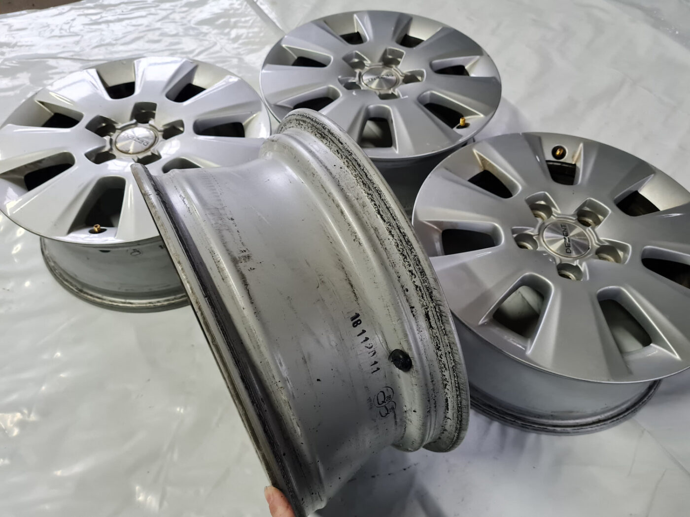 Lietie diski - vieglmetāla (kpl) priekš Audi A3 2005-2013 12 Lietie diski - vieglmetāla (kpl) priekš Audi A3 2005-2013